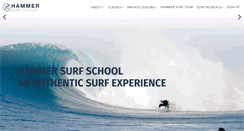 Desktop Screenshot of hammersurfschool.com