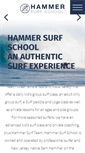 Mobile Screenshot of hammersurfschool.com